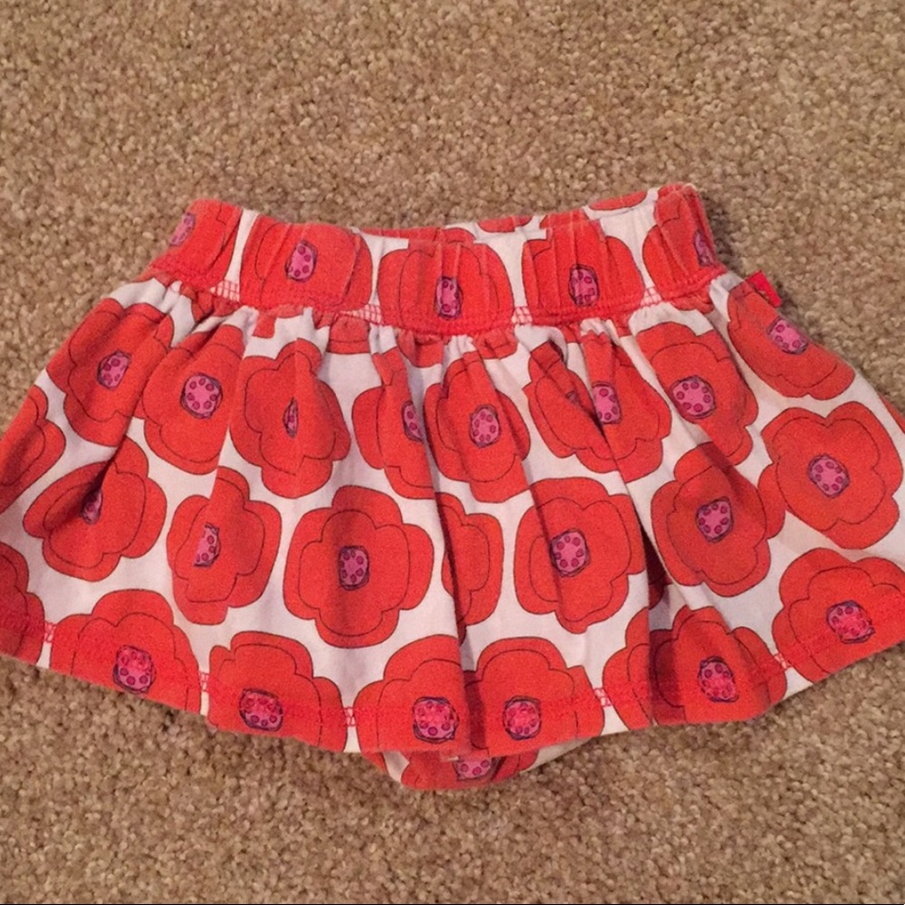 Baby Gap Retro Vintage Floral Skirt | Flowers | Built in Bloomers | Skort